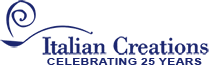 Italian Creations Logo Celebrating 25 Years